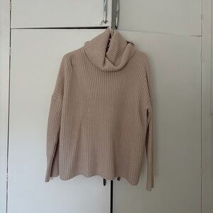 Light Pink Turtle Neck Sweater